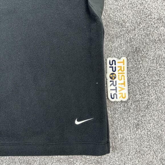 Nike Trail Pullover Mens Large Black Polartec Fleece Jacket FV9962-010 New Tags - Picture 4 of 12